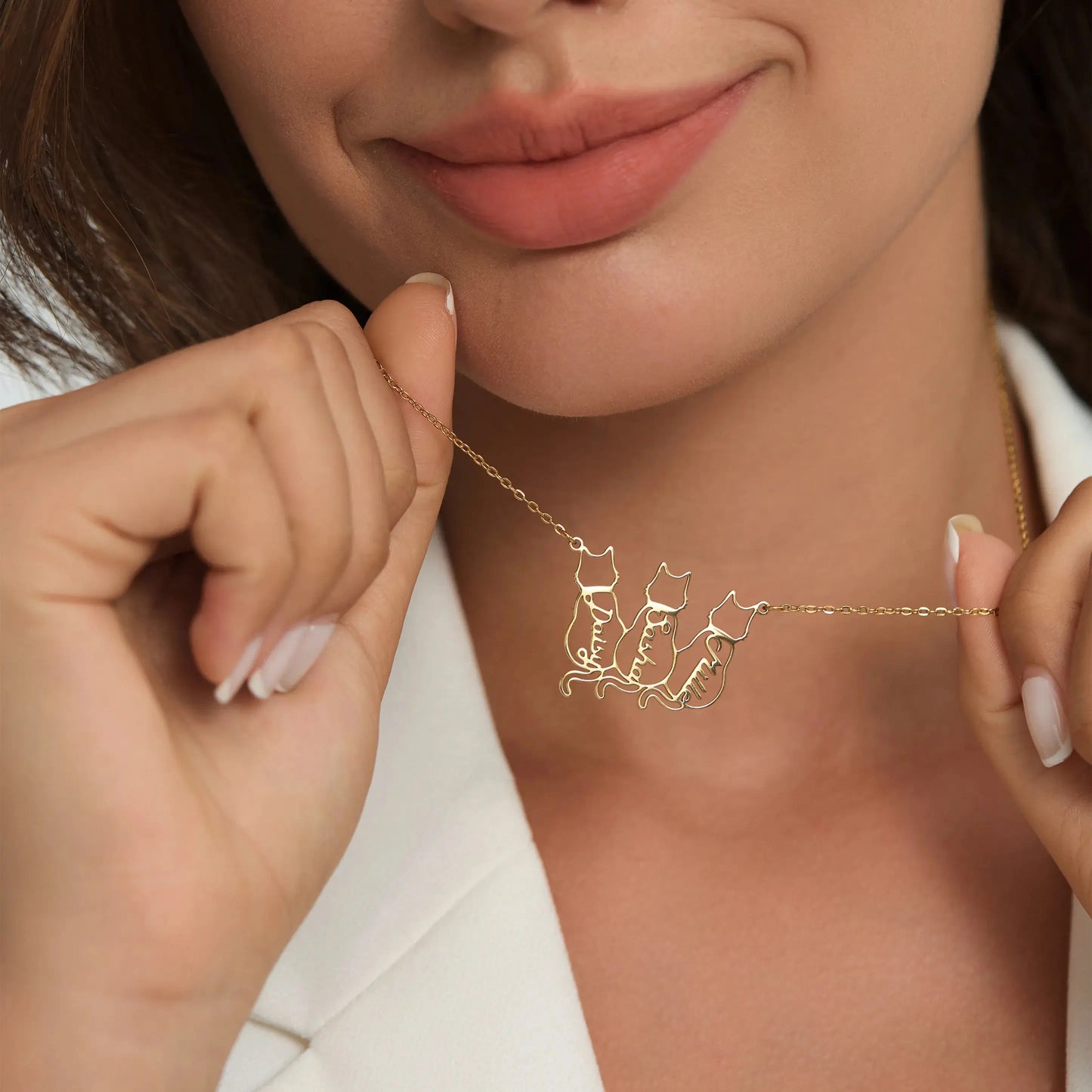 Collana personalizzata cane/gatto con nome GioielliRicordi