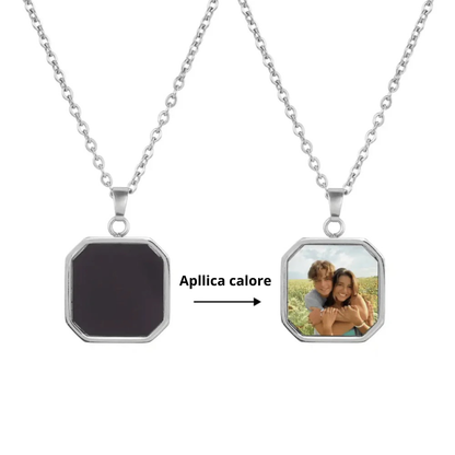 Collana personalizzata con foto segreta