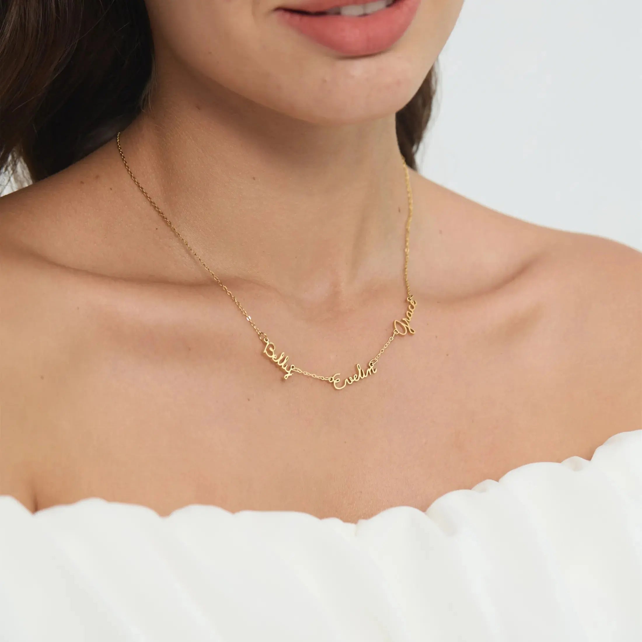 Collana Personalizzata Albero Della Vita Con Nome – Gioiello In Acciaio Inox Oro/Oro Rosa/Argento Per Donna