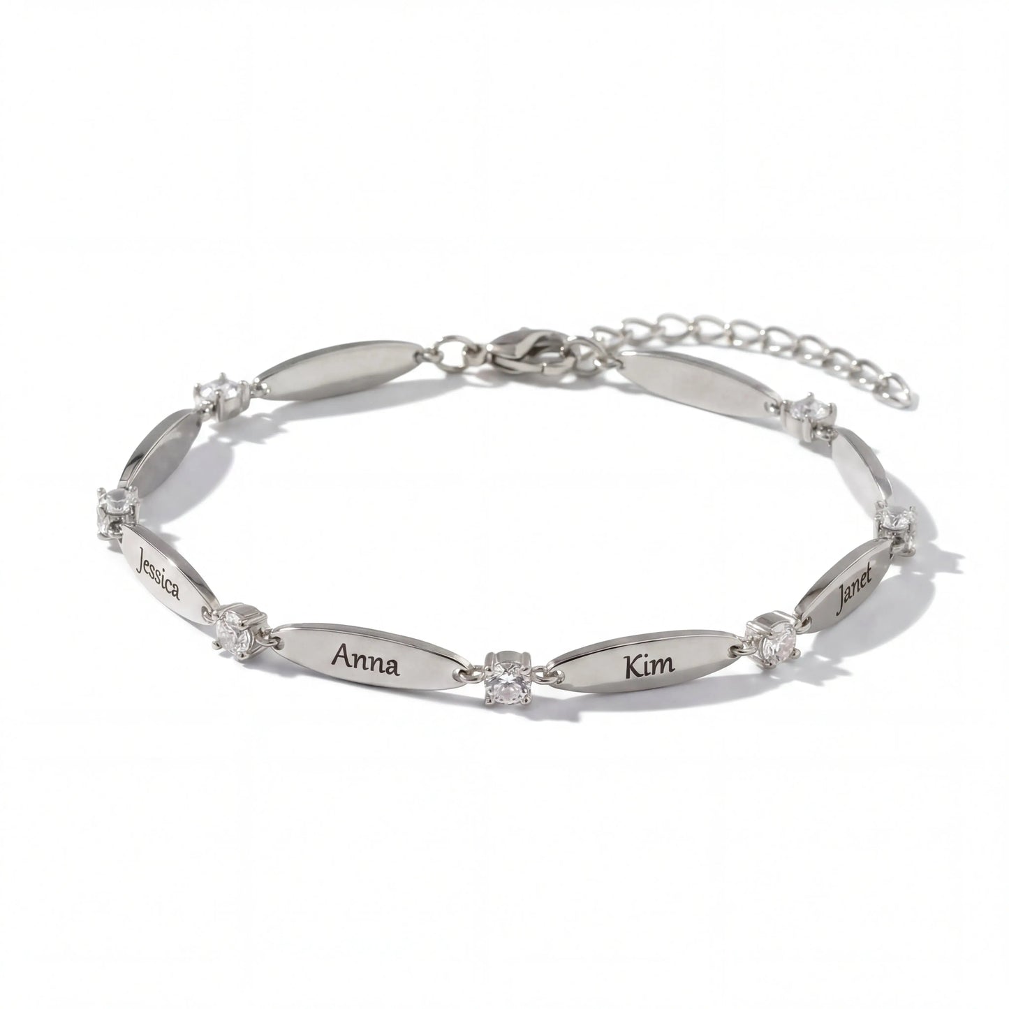 Personalized bracelet with engraving - Silver 925
