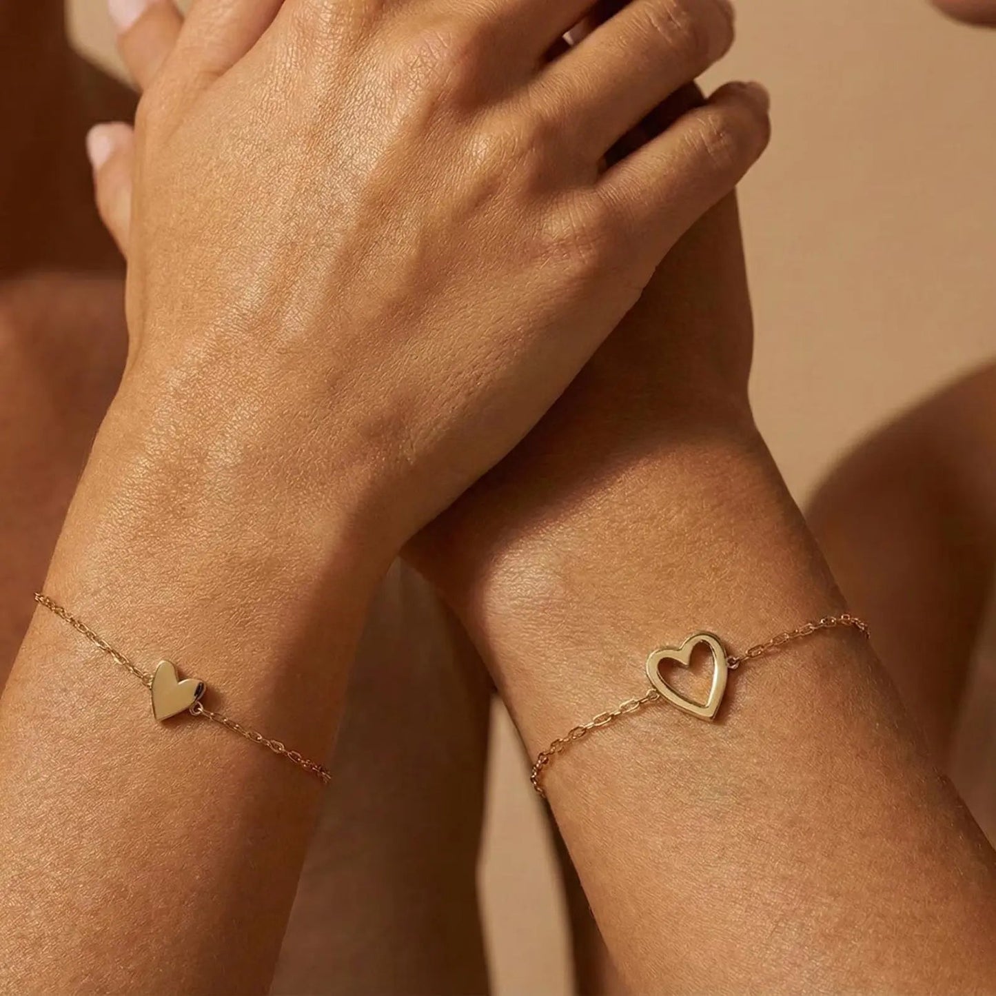 Matching Heart Bracelet  NostalgiaJewels