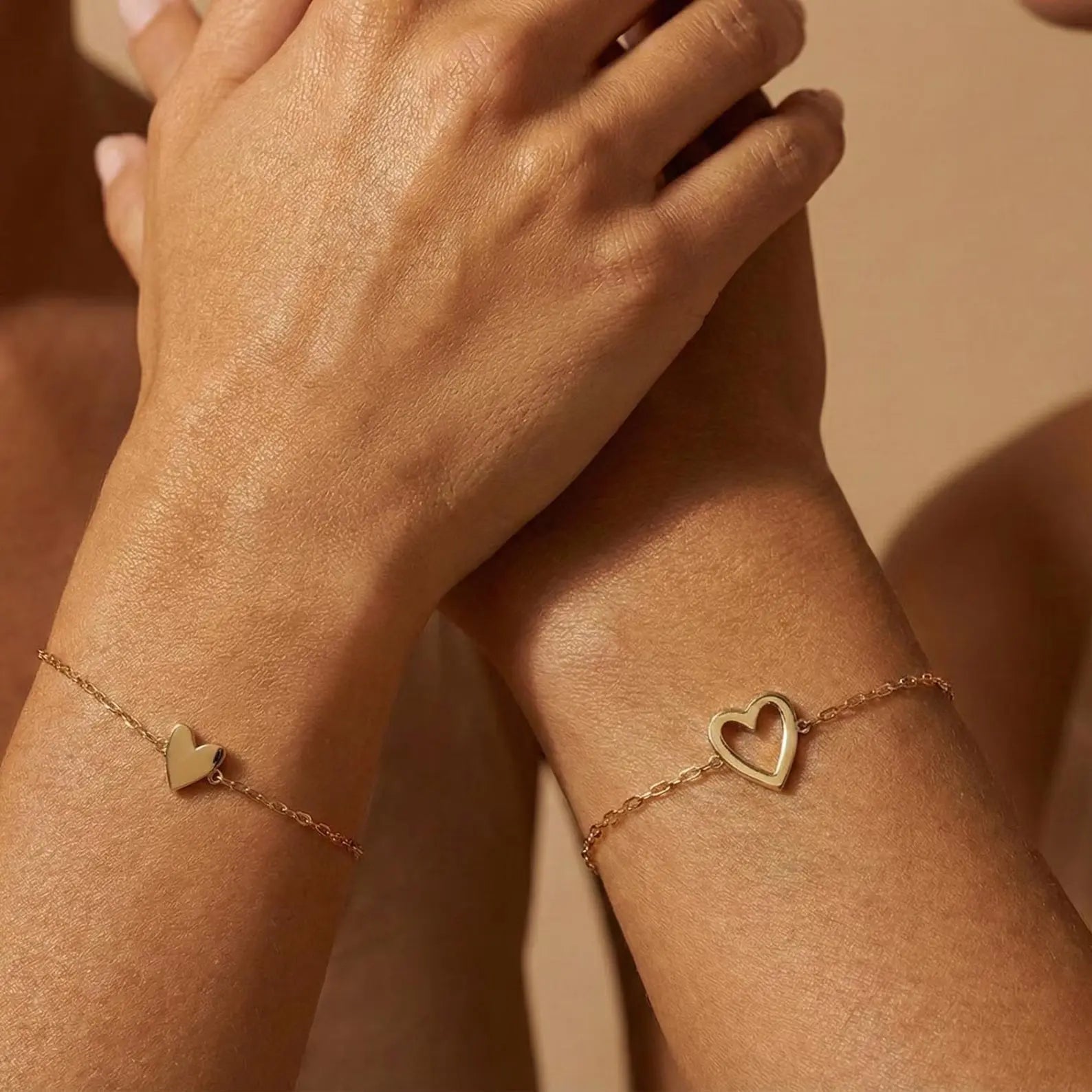 Matching Heart Bracelet  NostalgiaJewels